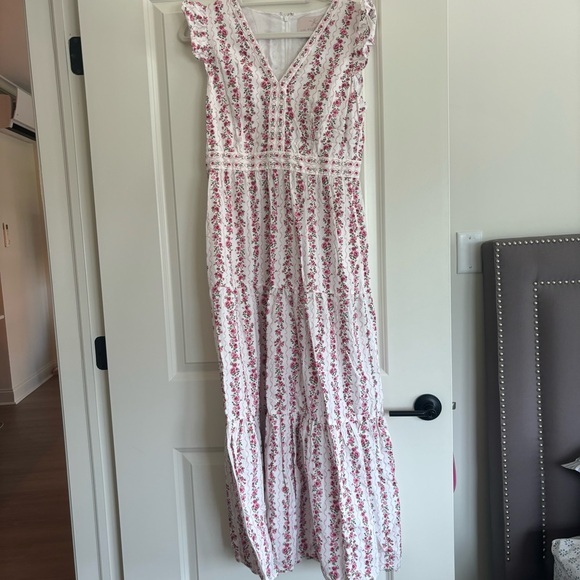 Vintage Gal Meets Glam Rose Trellis Maxi - Picture 5 of 7